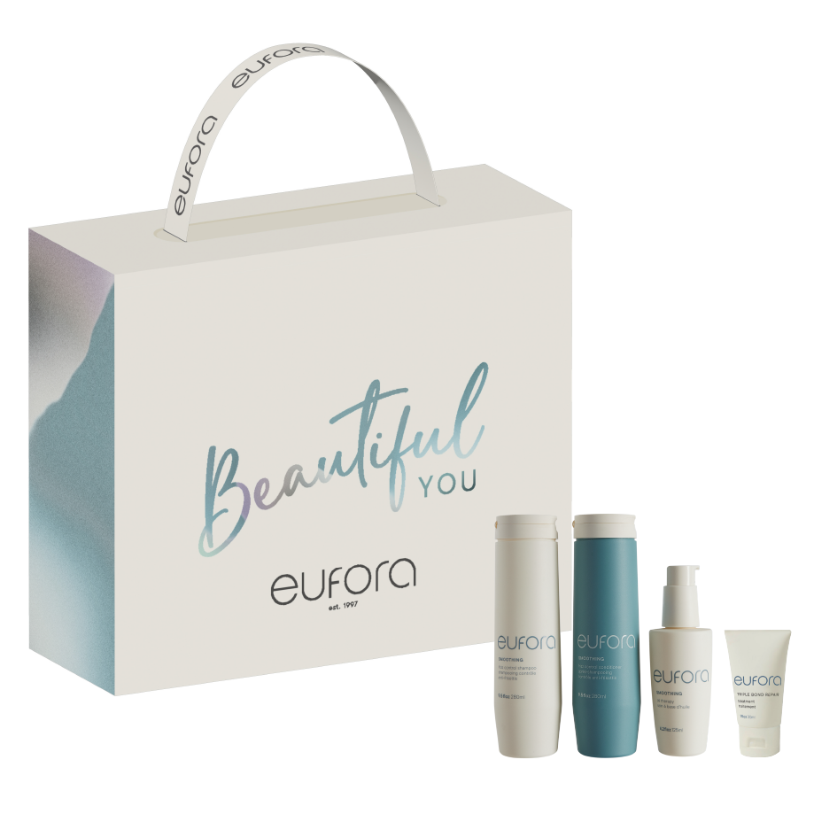 Eufora Holiday: SMOOTHING frizz control collection Gift Box